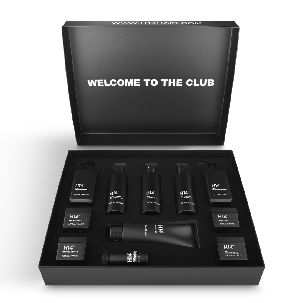 H14 Mens Luxury Grooming And Styling Collection Complete Set For